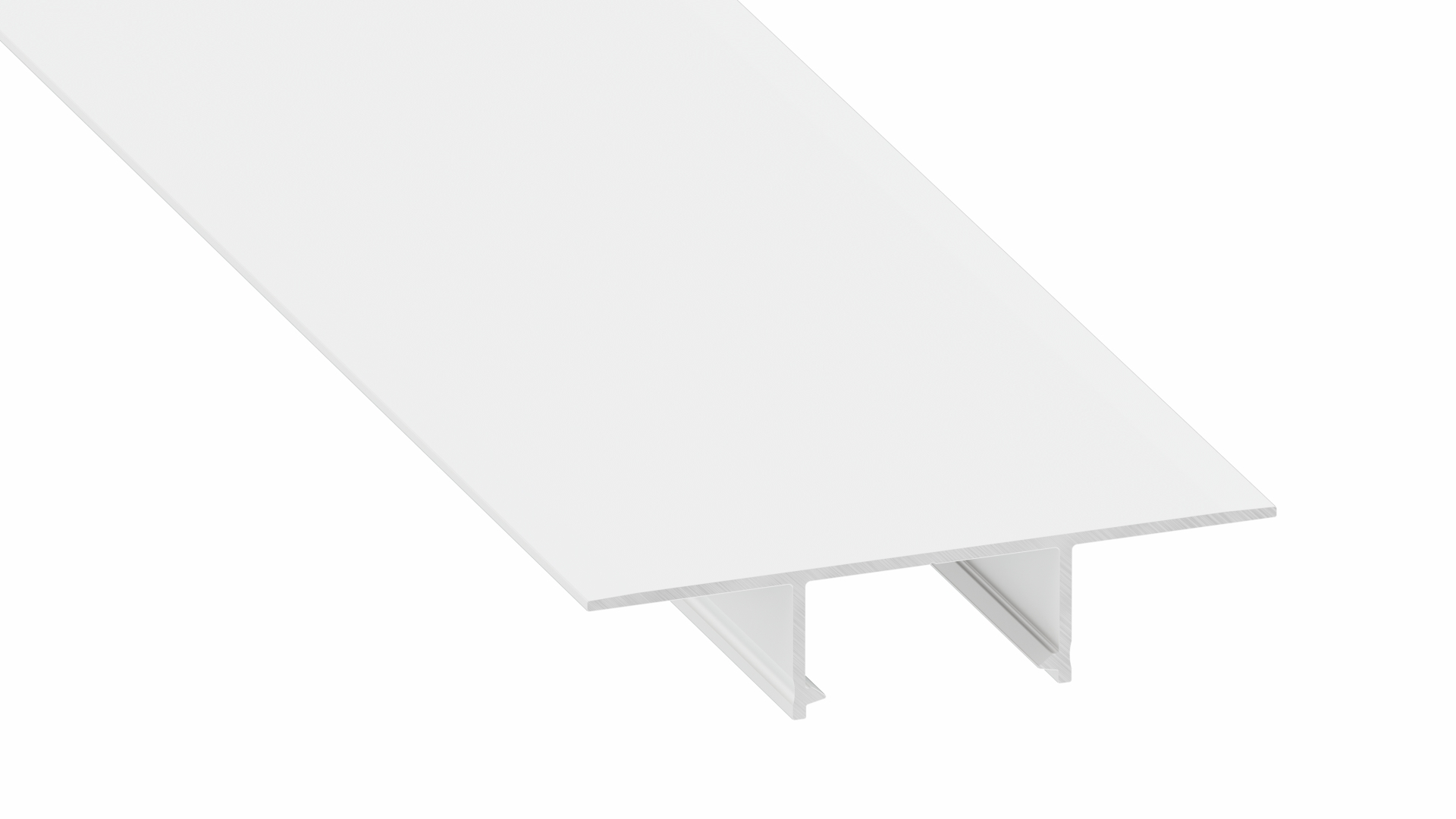 Profile LUMINES type Plato white lacquered 6,15 m